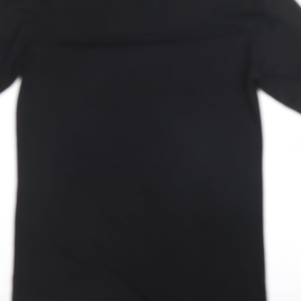 New Look Womens Black   T-Shirt Dress  Size 8
