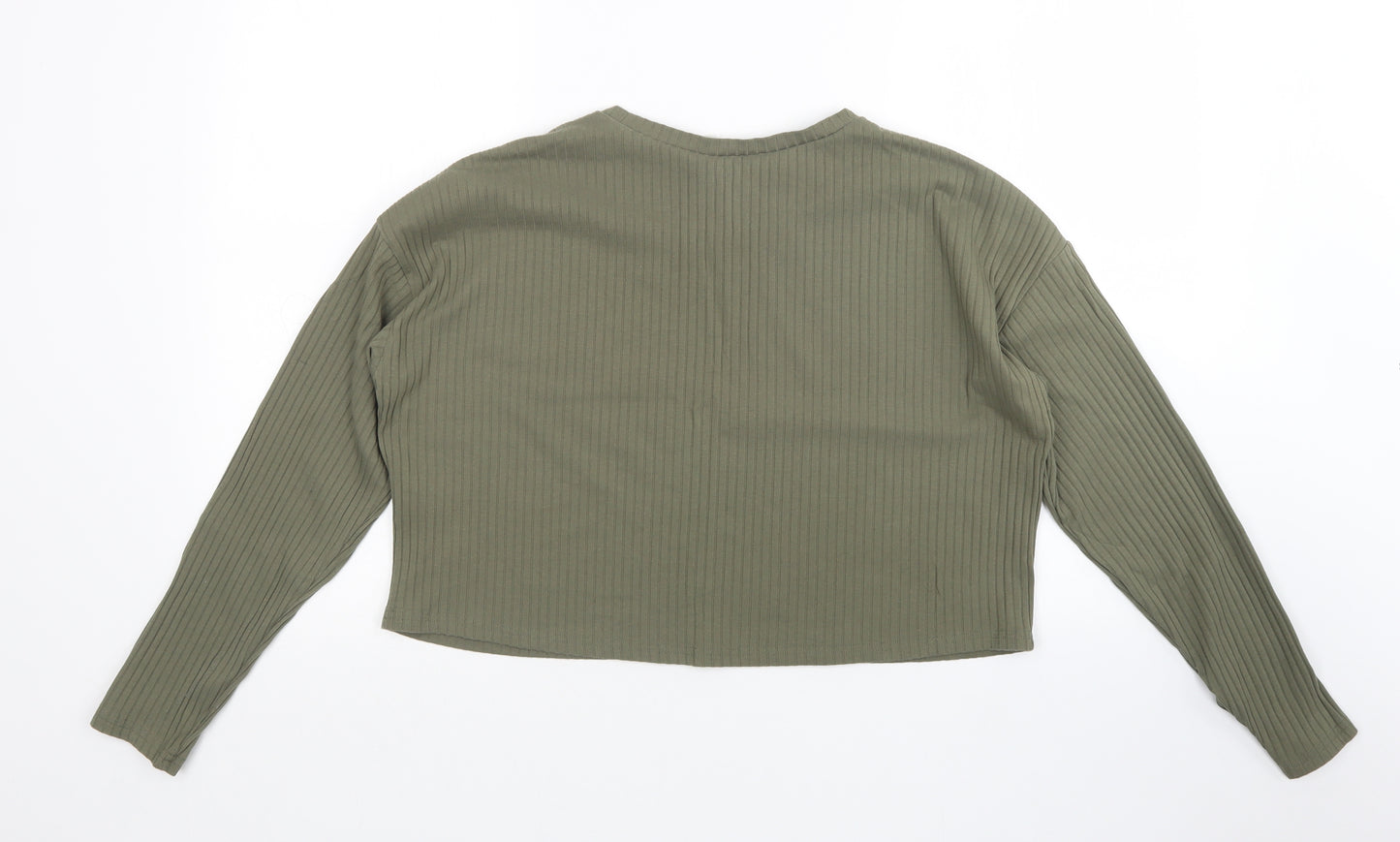 H&M Womens Green   Pullover Jumper Size M