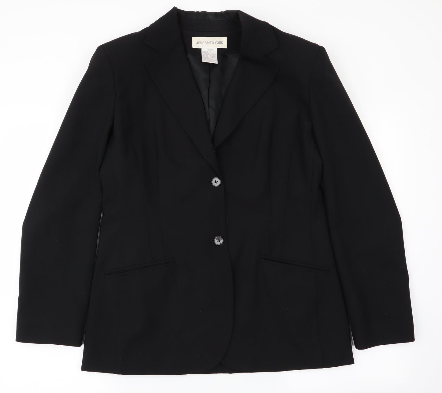 Jones New York Womens Black   Jacket  Size 12