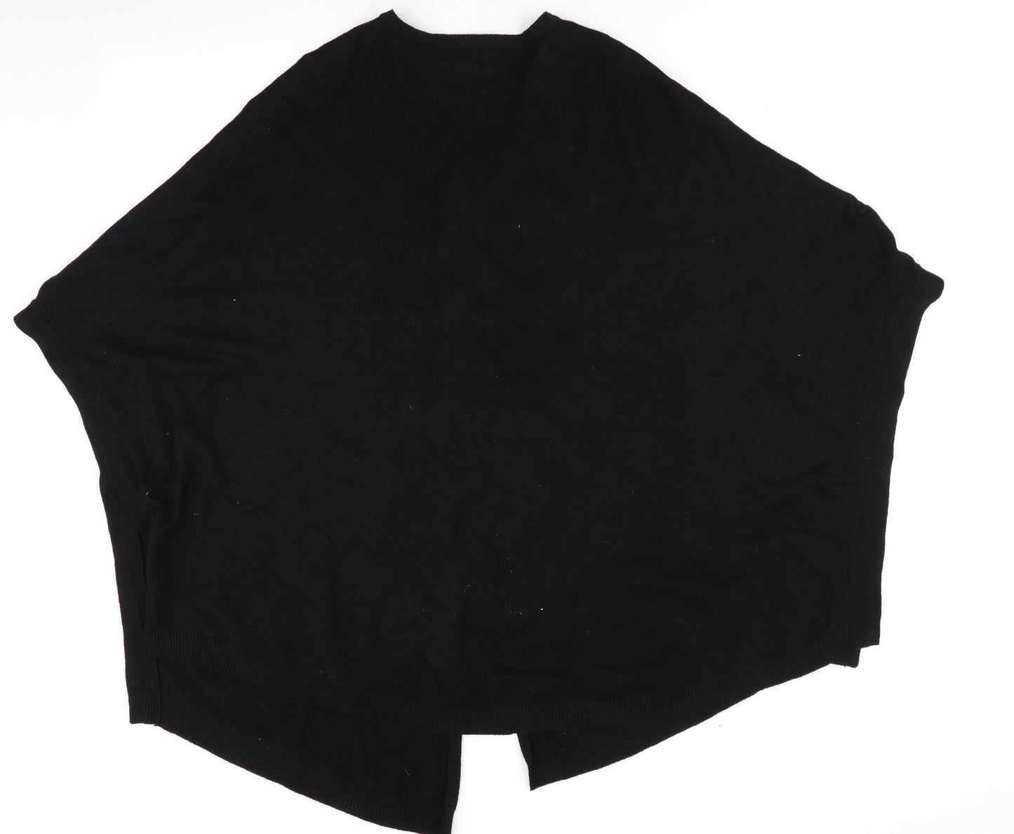 Pia Rossini Womens Black   Cape Jumper   - Poncho