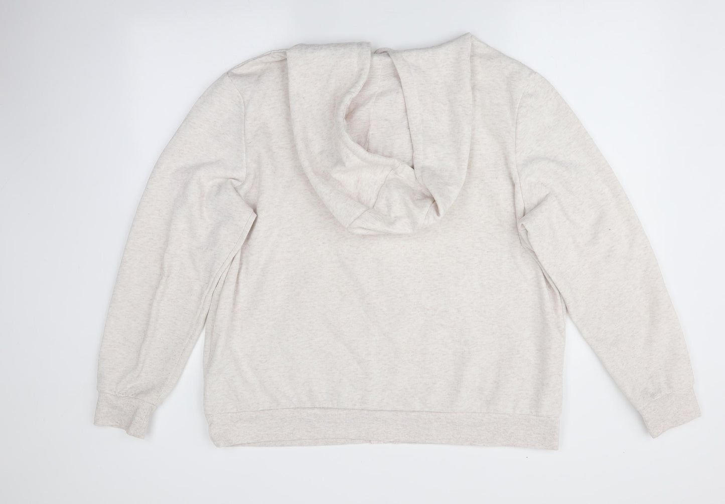 Primark Womens Ivory   Full Zip Hoodie Size 18