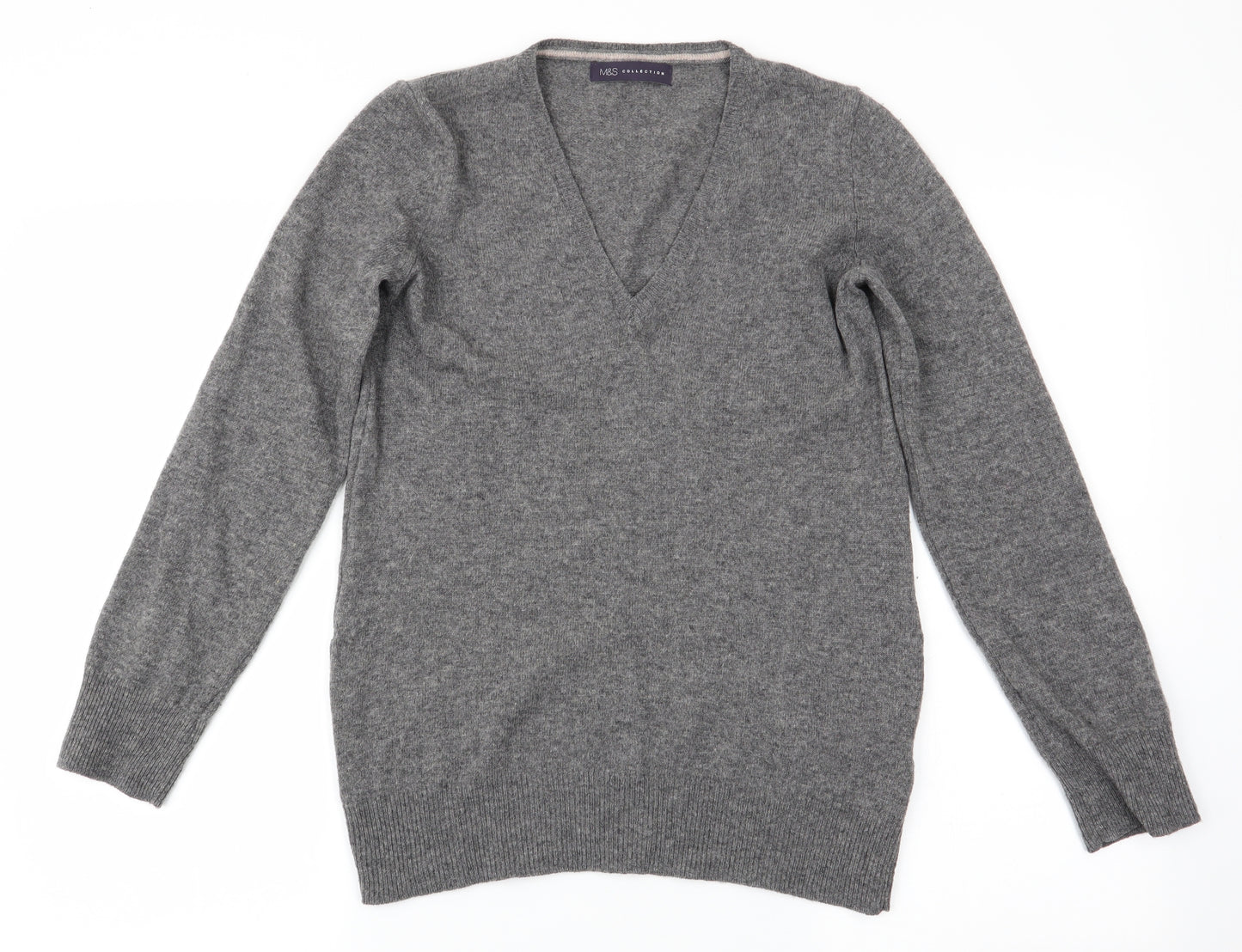 Marks and Spencer Womens Grey   Pullover Jumper Size 10