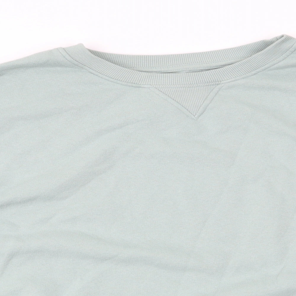 Capsule Womens Green   Pullover Sweatshirt Size 16
