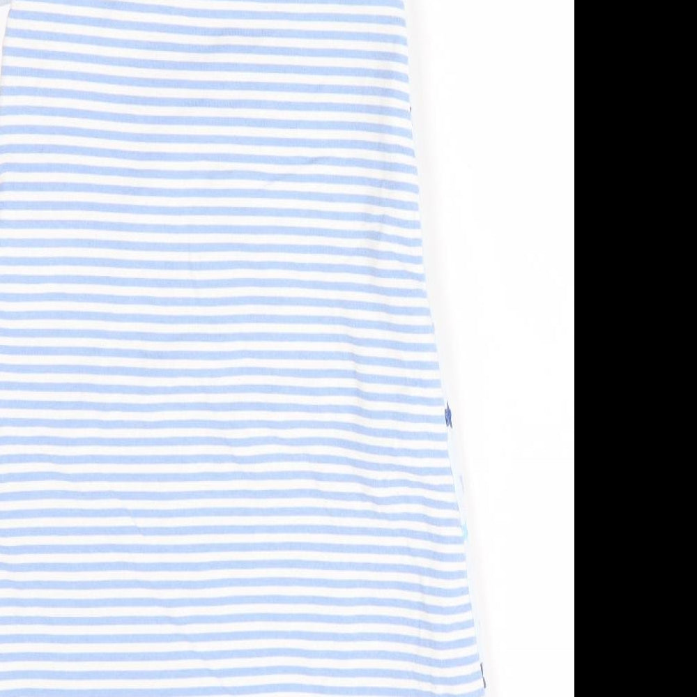 George Boys Blue Geometric   One Piece Size 12-18 Months  - Teddy Bear