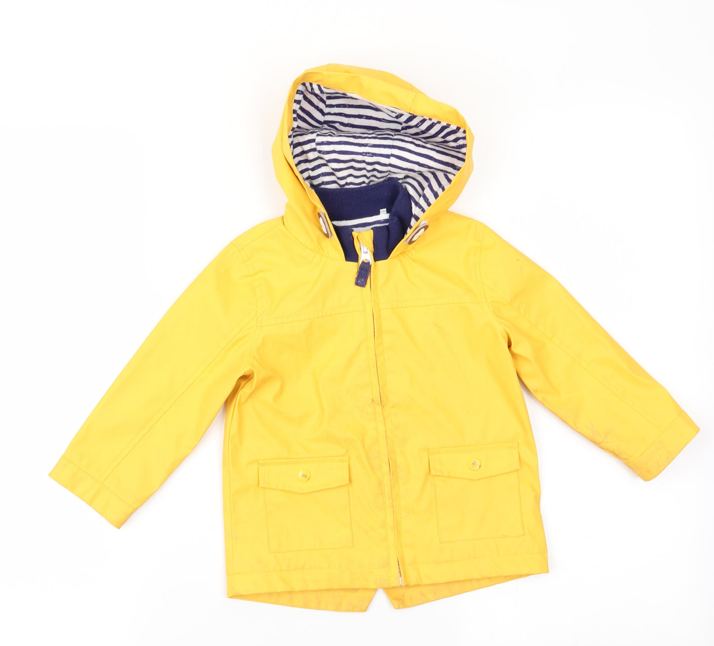 TU Boys Yellow   Jacket Coat Size 18-24 Months