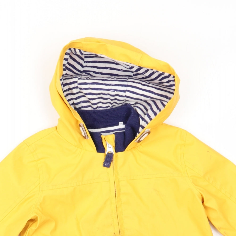 TU Boys Yellow   Jacket Coat Size 18-24 Months