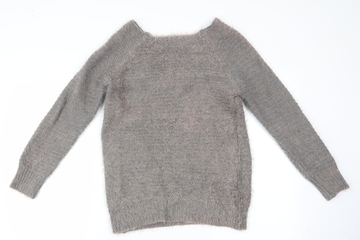 Select Womens Brown   Pullover Jumper Size 6  - Fluffy