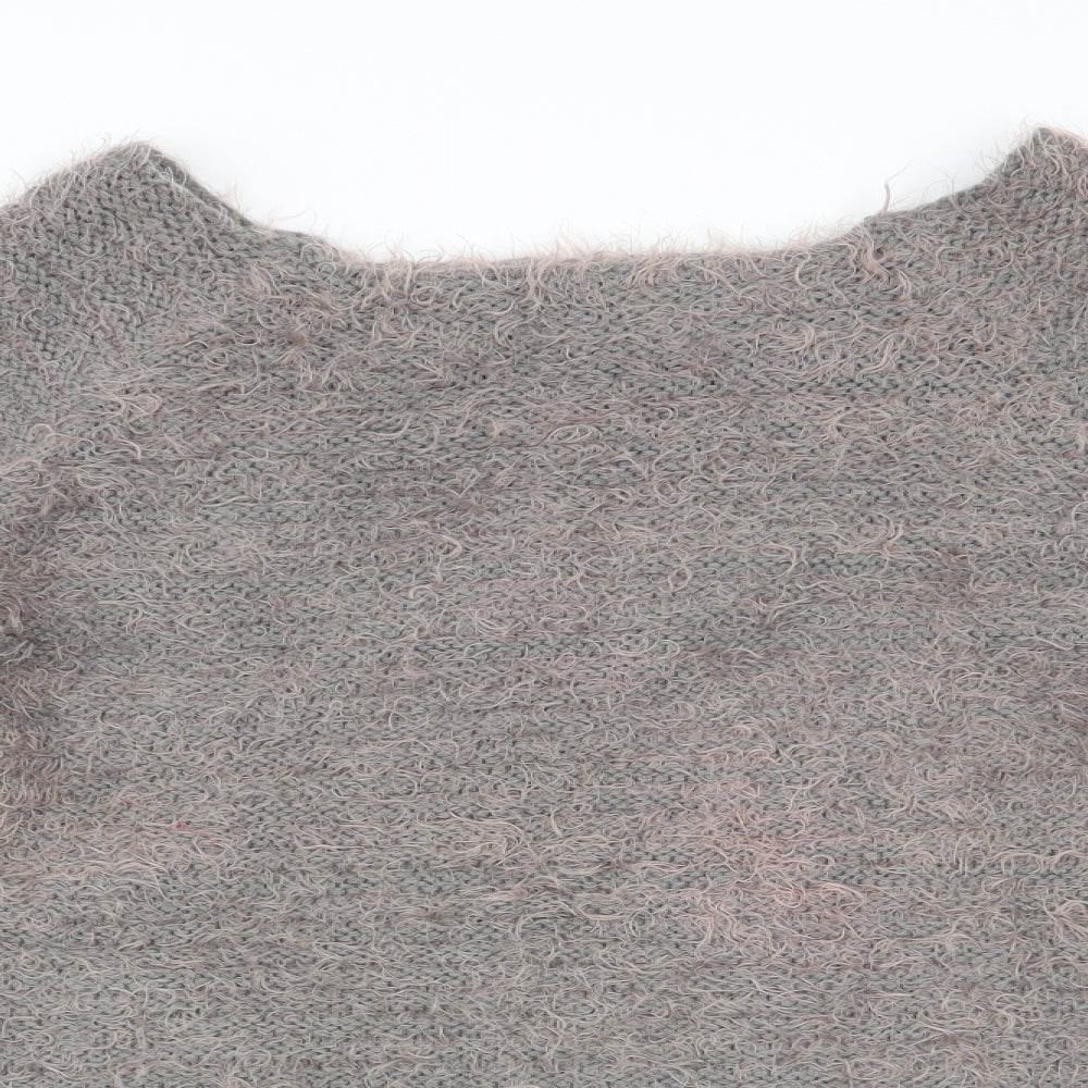 Select Womens Brown   Pullover Jumper Size 6  - Fluffy