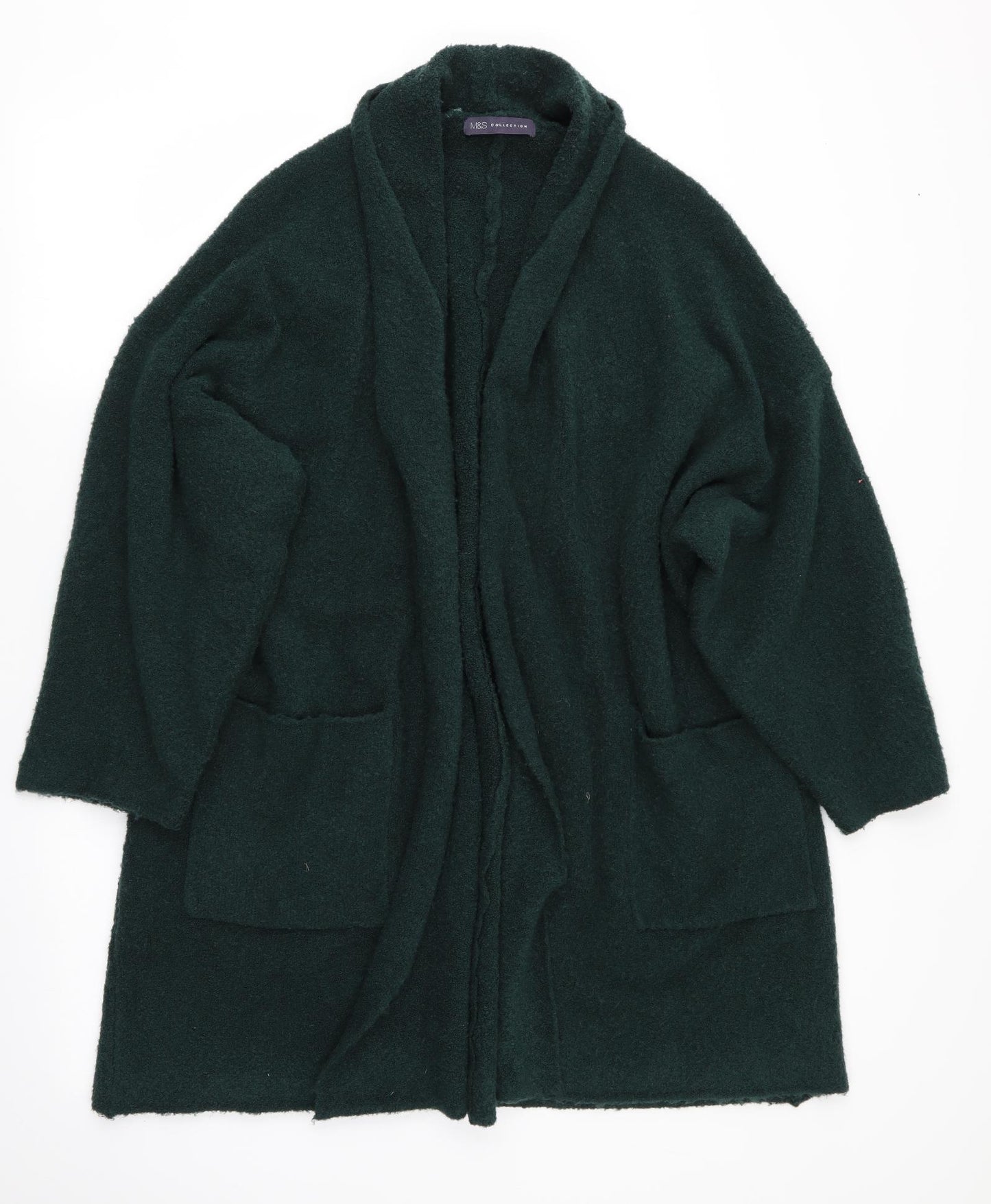 Marks and Spencer Womens Green   Cardigan Jumper Size XL  - Longline Cardigan