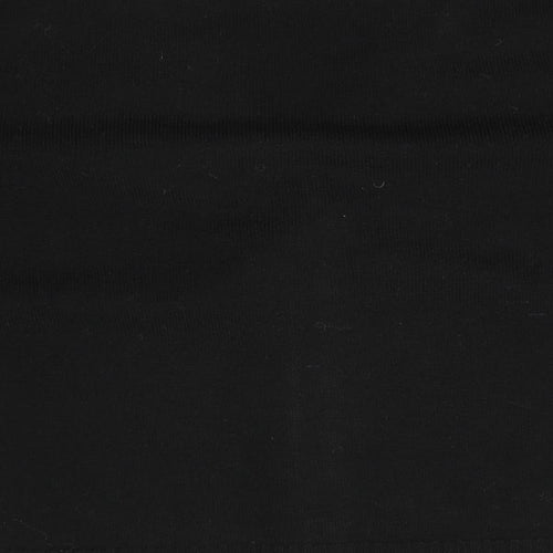 Made in England Womens Black Striped  Cardigan Jumper Size 10