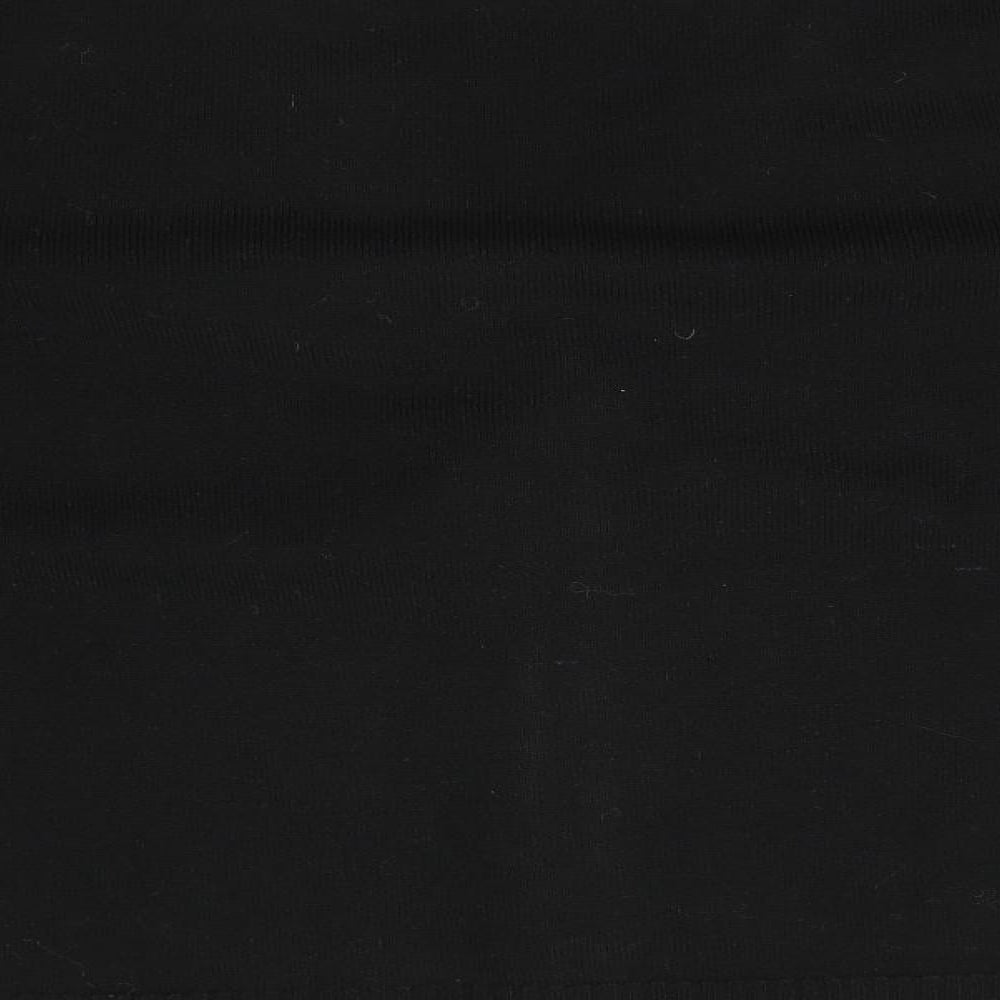 Made in England Womens Black Striped  Cardigan Jumper Size 10