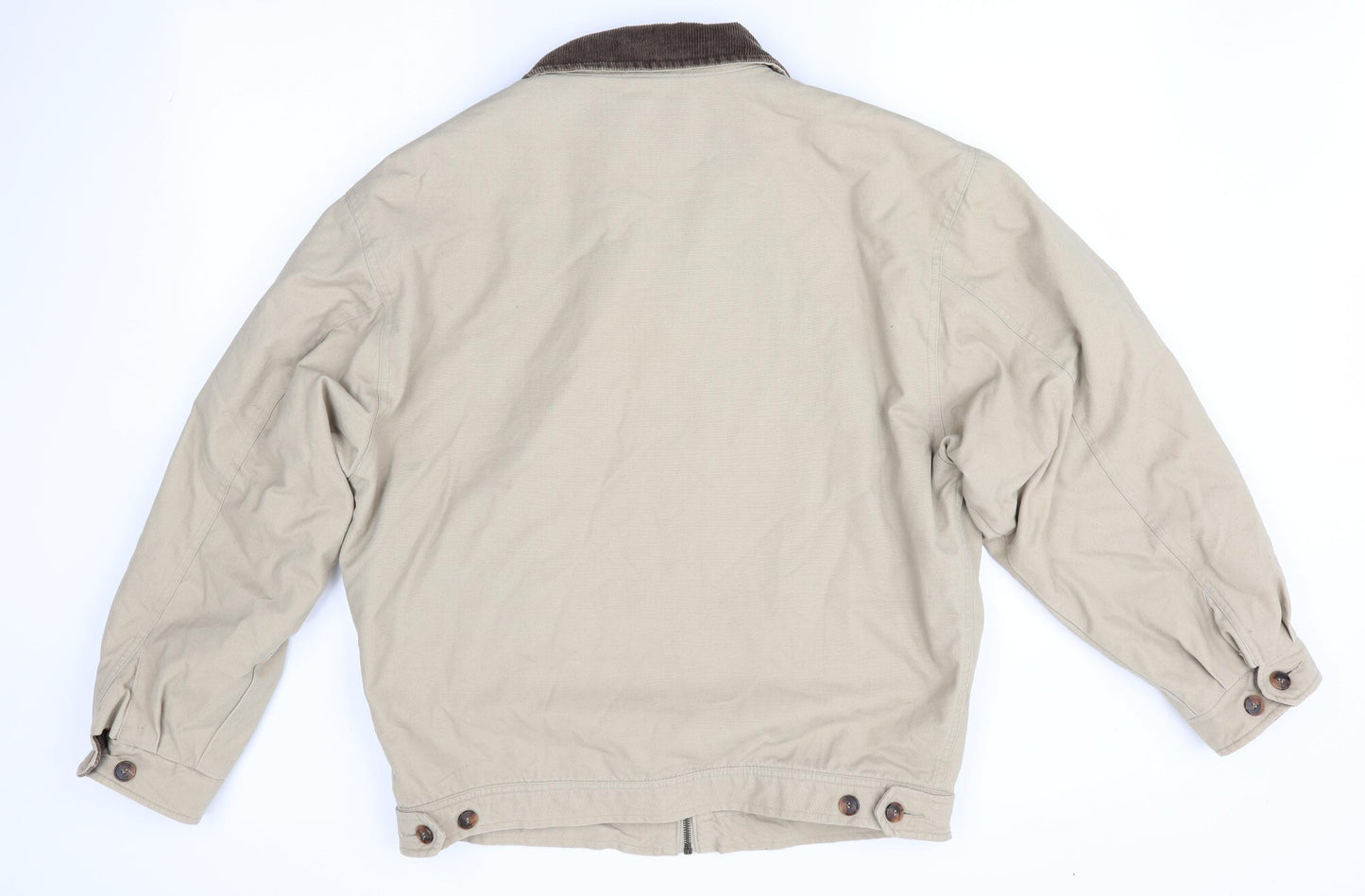 Greenwoods Mens Beige   Bomber Jacket Coat Size S