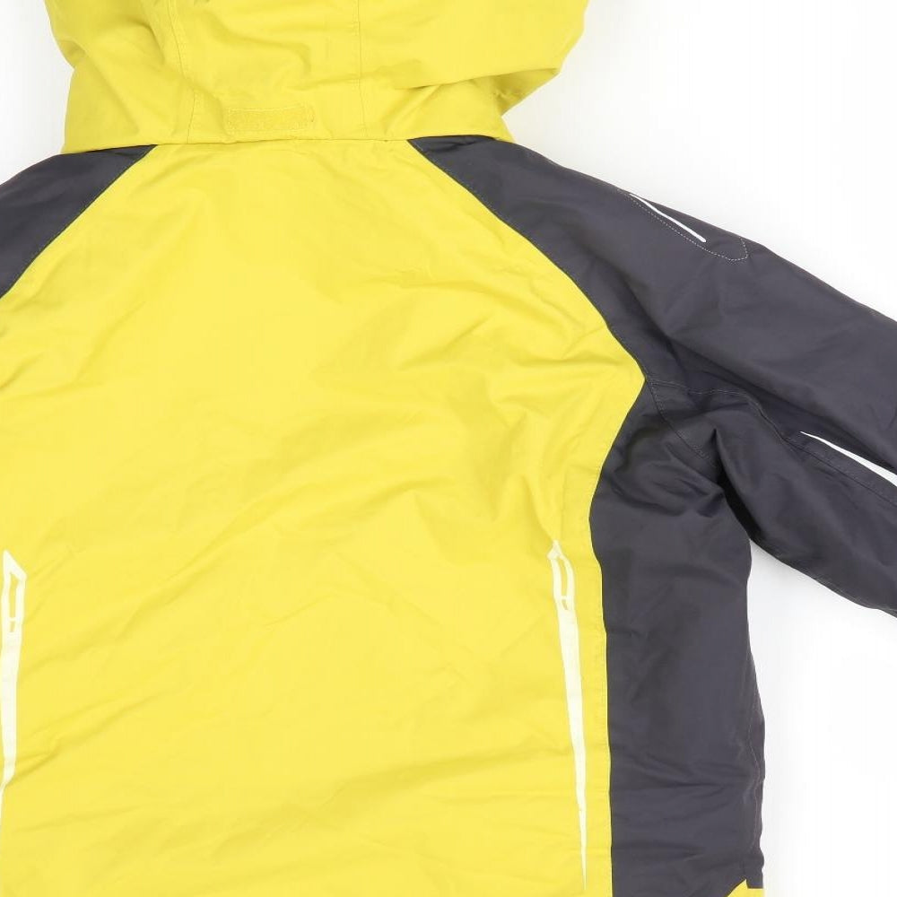 Dare 2B Boys Grey Colourblock  Anorak Coat Size 7-8 Years
