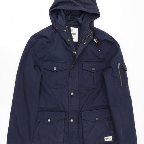 Nanny State Mens Blue   Jacket Coat Size M