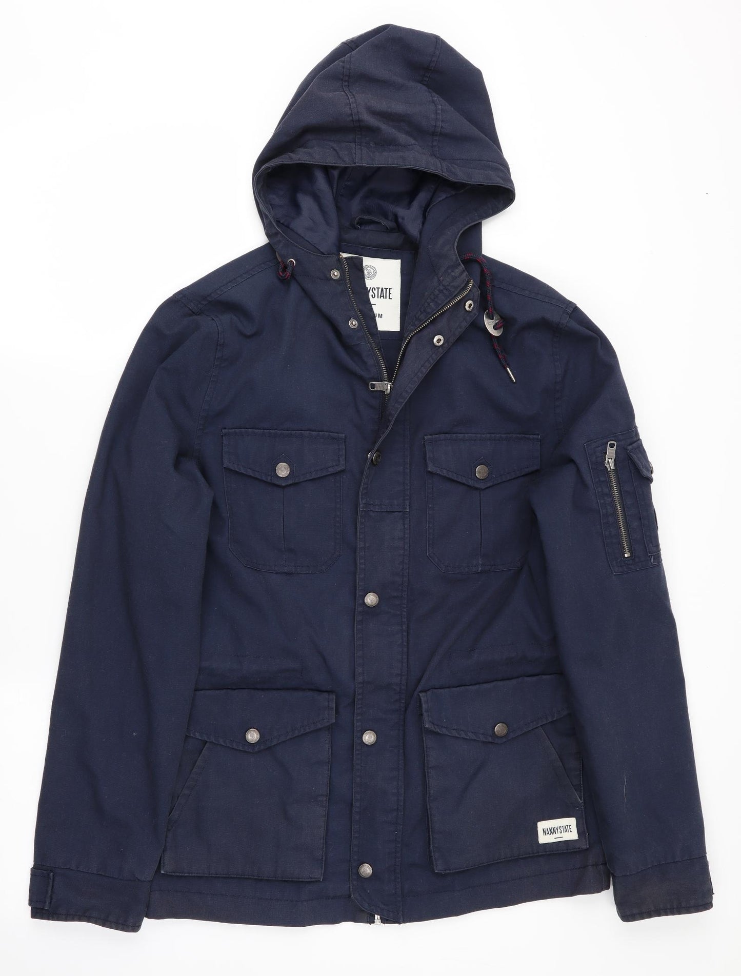 Nanny State Mens Blue   Jacket Coat Size M