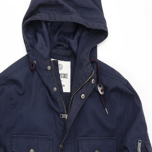 Nanny State Mens Blue   Jacket Coat Size M