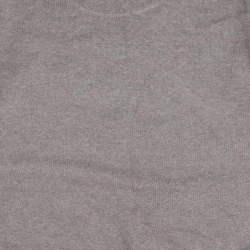 Maine Mens Brown   Pullover Jumper Size M