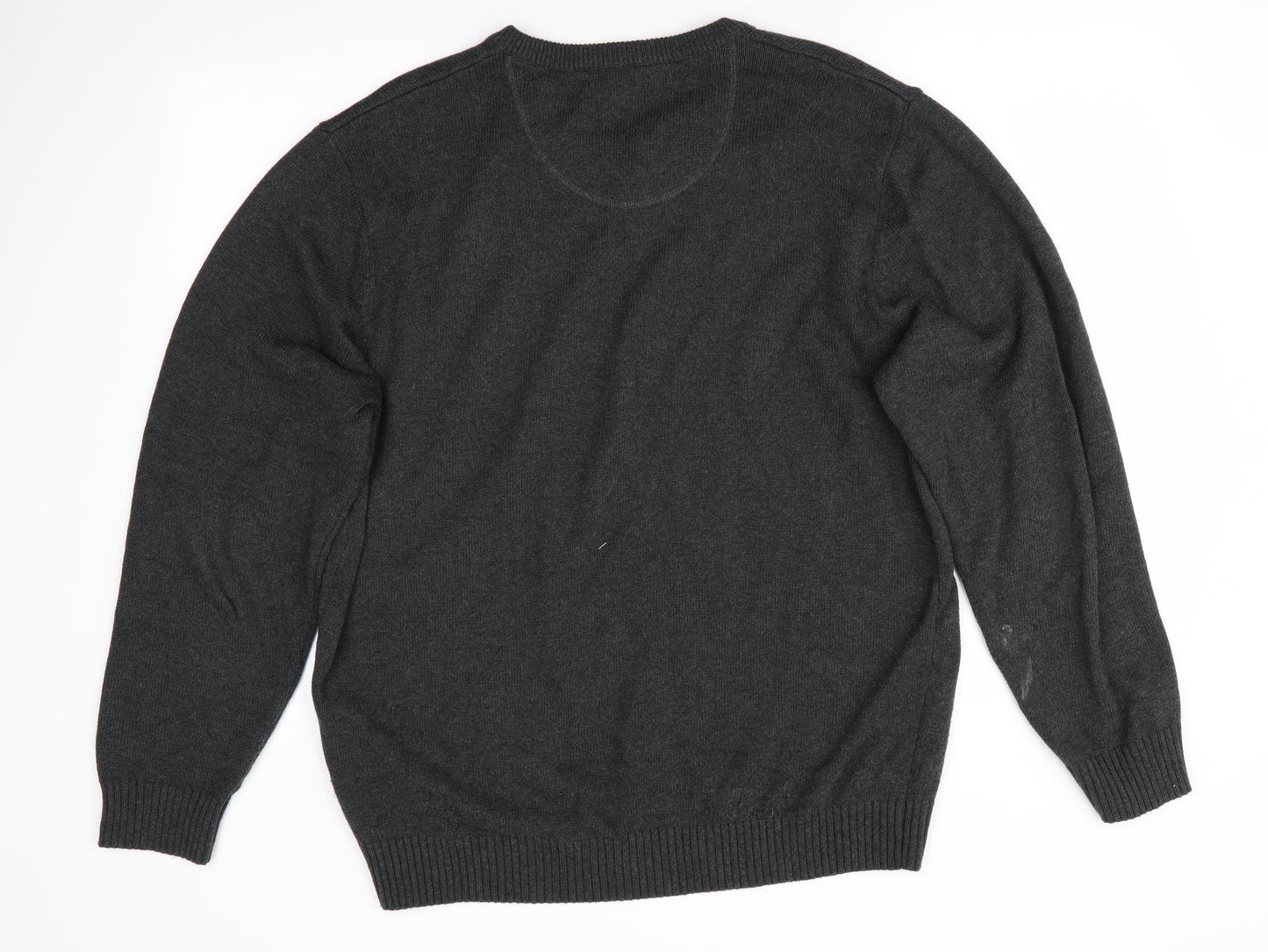 Maine Mens Grey   Pullover Jumper Size L