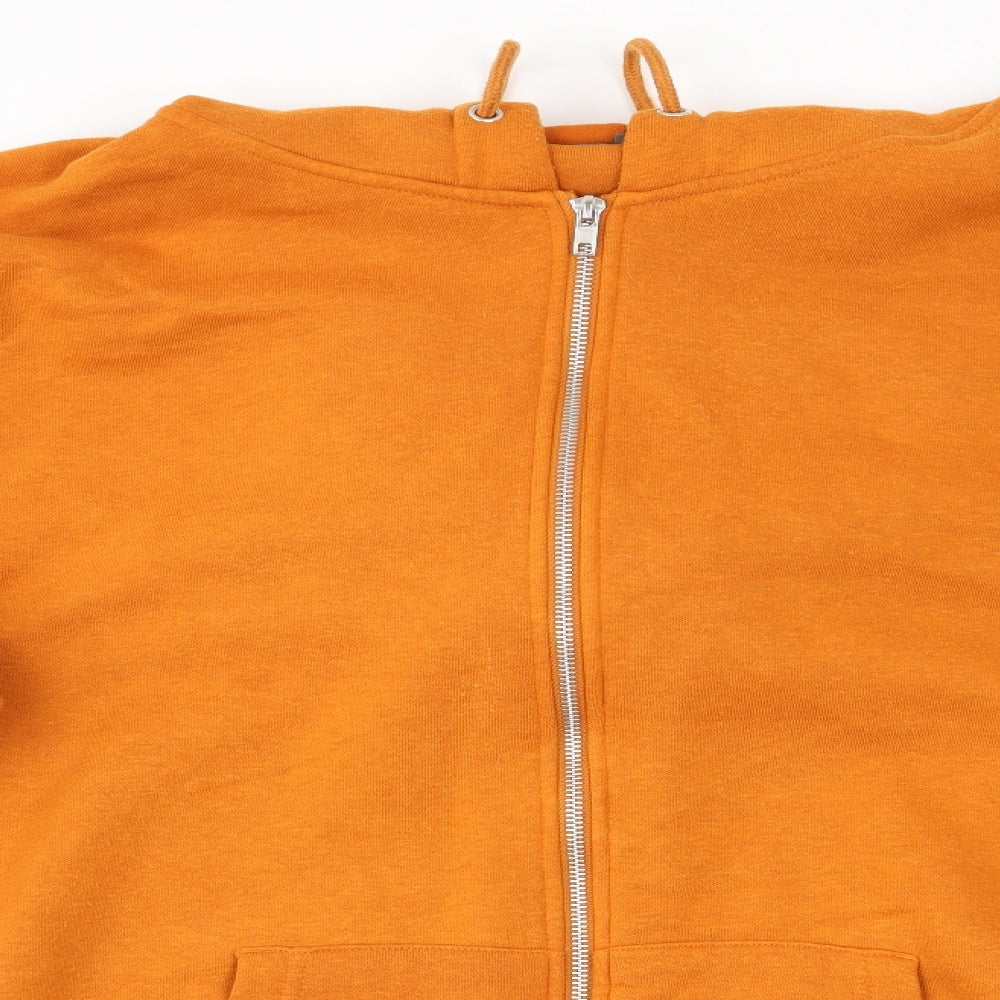 Primark Womens Orange   Full Zip Hoodie Size 3XL
