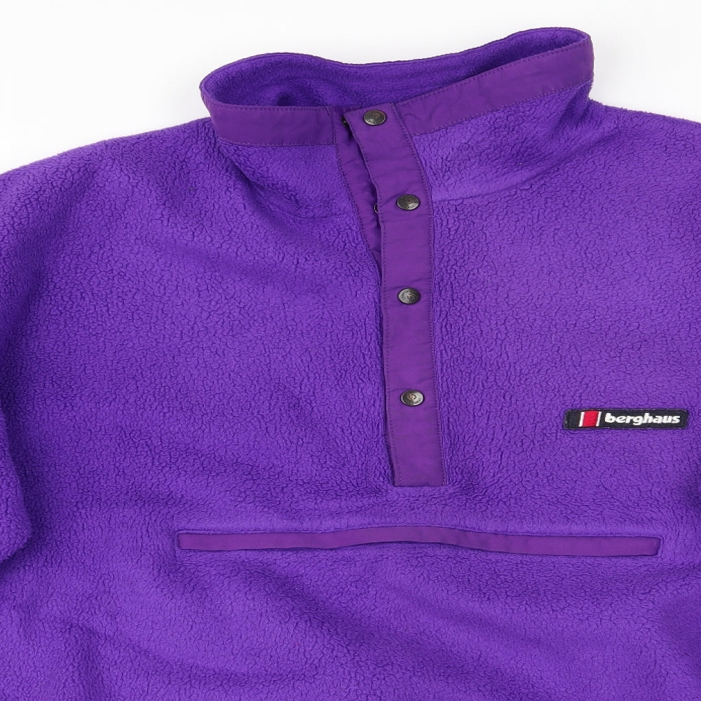 Berghaus Womens Purple   Pullover Jumper Size S  - Fleece Feel Exterior