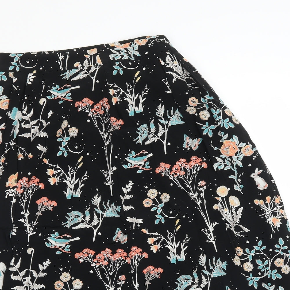 Monsoon Womens Multicoloured Floral  Straight & Pencil Skirt Size 10