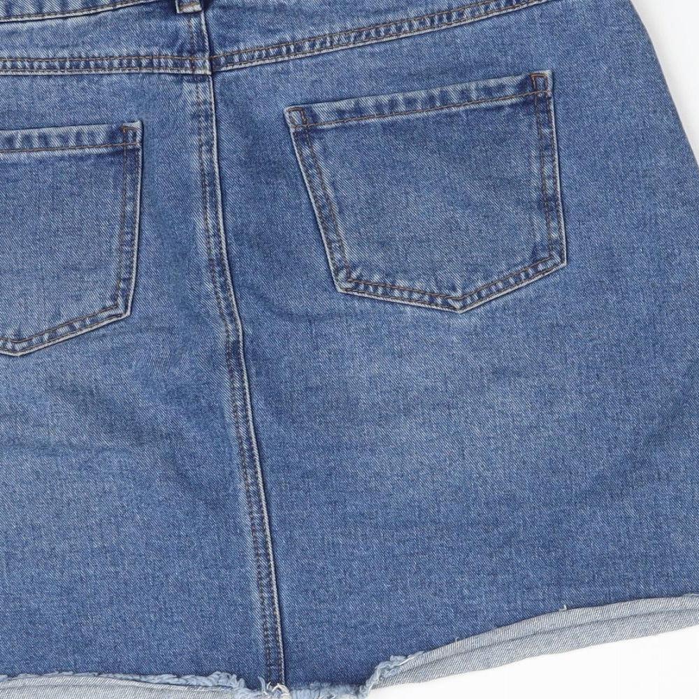 TU Womens Blue   Mini Skirt Size 12