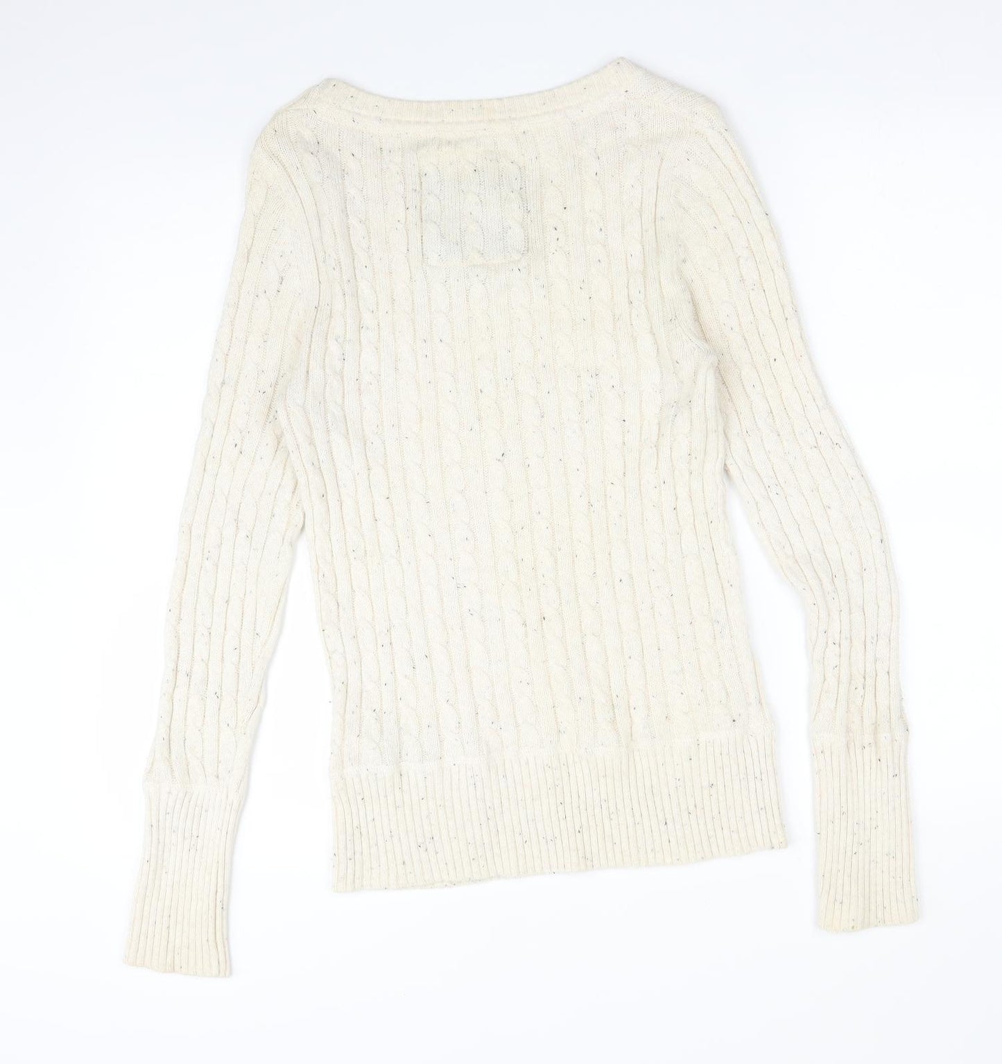 Superdry Womens White   Pullover Jumper Size L