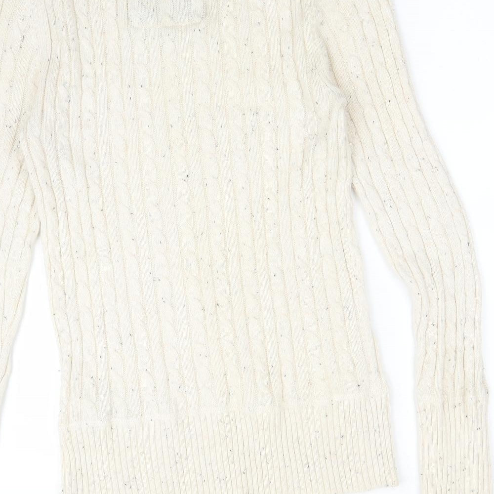 Superdry Womens White   Pullover Jumper Size L
