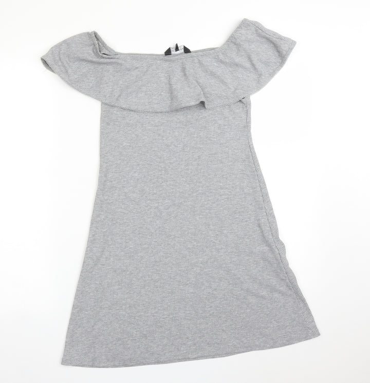 New Look Womens Grey   A-Line  Size 10