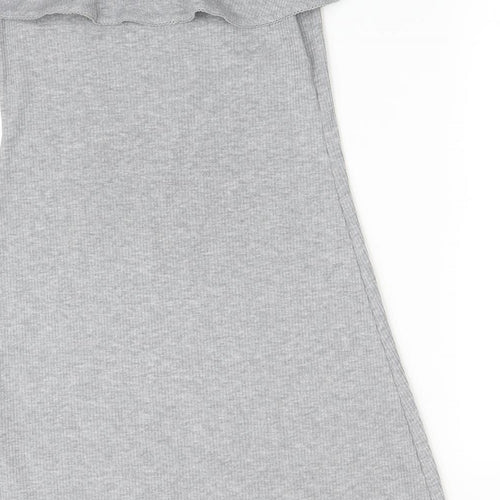 New Look Womens Grey   A-Line  Size 10