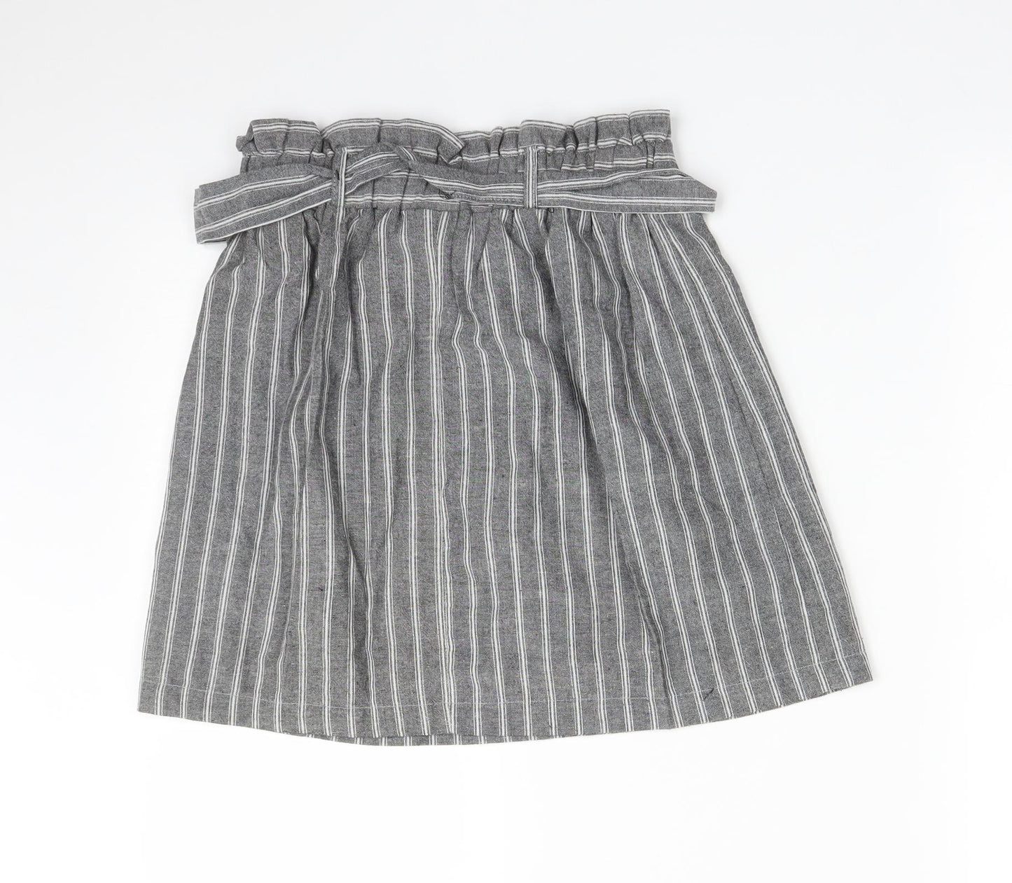 Primark Womens Multicoloured Striped  A-Line Skirt Size 10