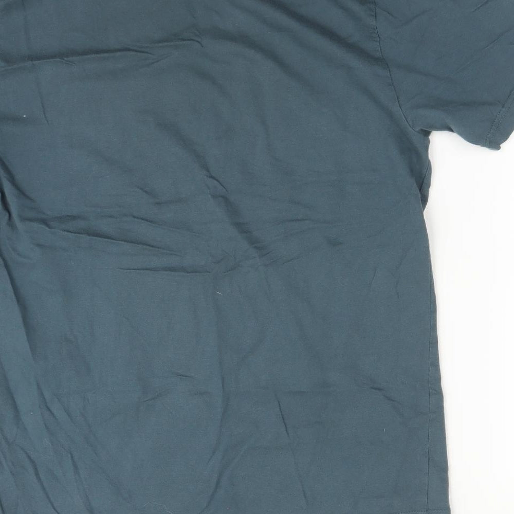Marvel Mens Blue    T-Shirt Size L  - IRON MAN
