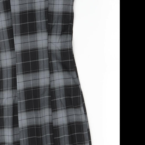 H&M Womens Multicoloured Check  Bodycon  Size 8