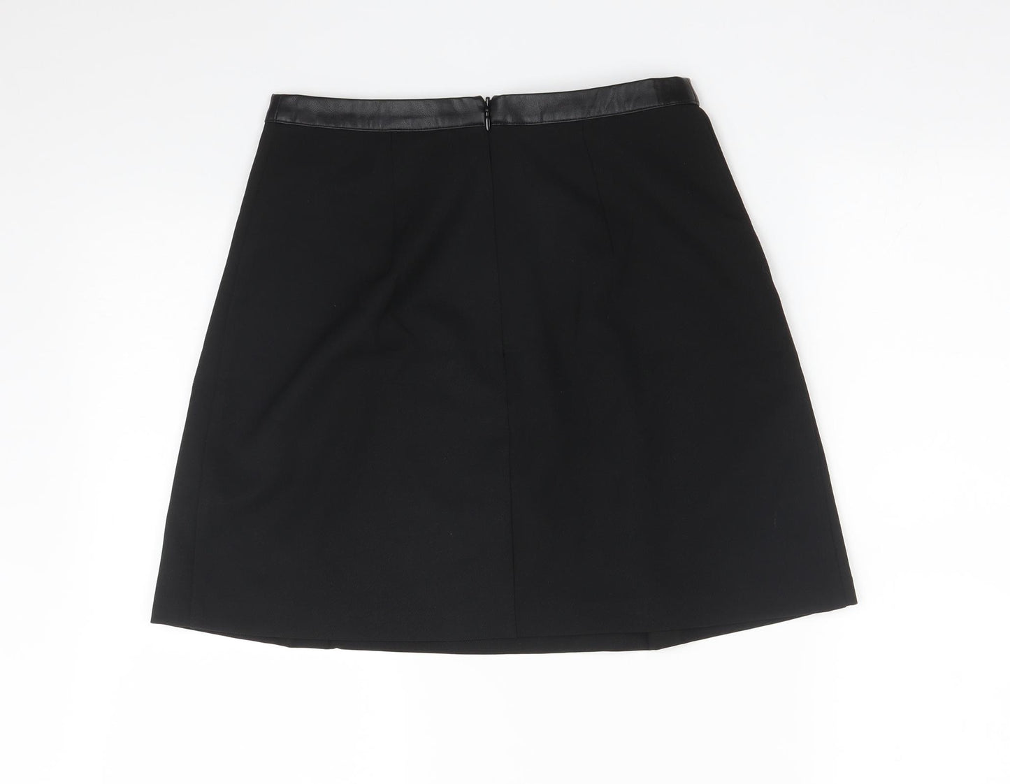 Oasis Womens Black   Straight & Pencil Skirt Size 8