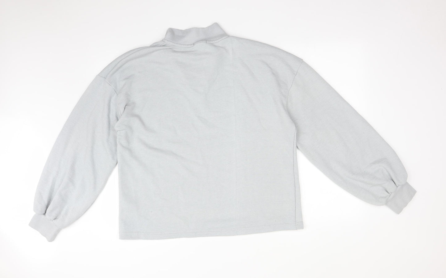 Boohoo Womens Grey   Pullover Sweatshirt Size L