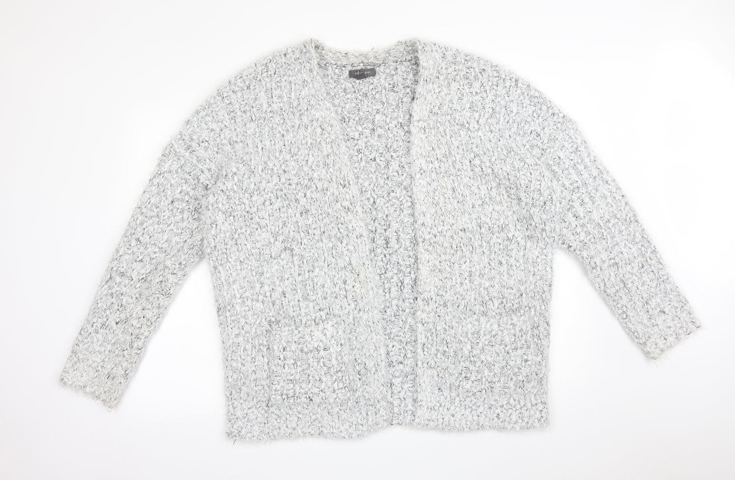 Primark Womens Grey   Cardigan Jumper Size L