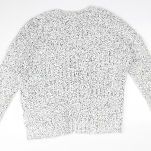 Primark Womens Grey   Cardigan Jumper Size L