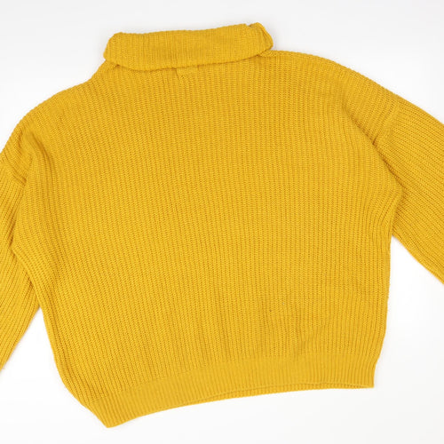In the Style Womens Yellow   Pullover Jumper Size 10
