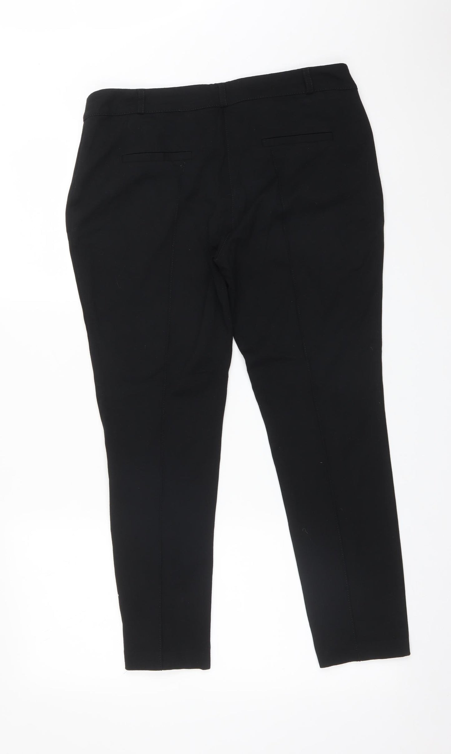 Wallis Womens Black   Trousers  Size 14 L25 in