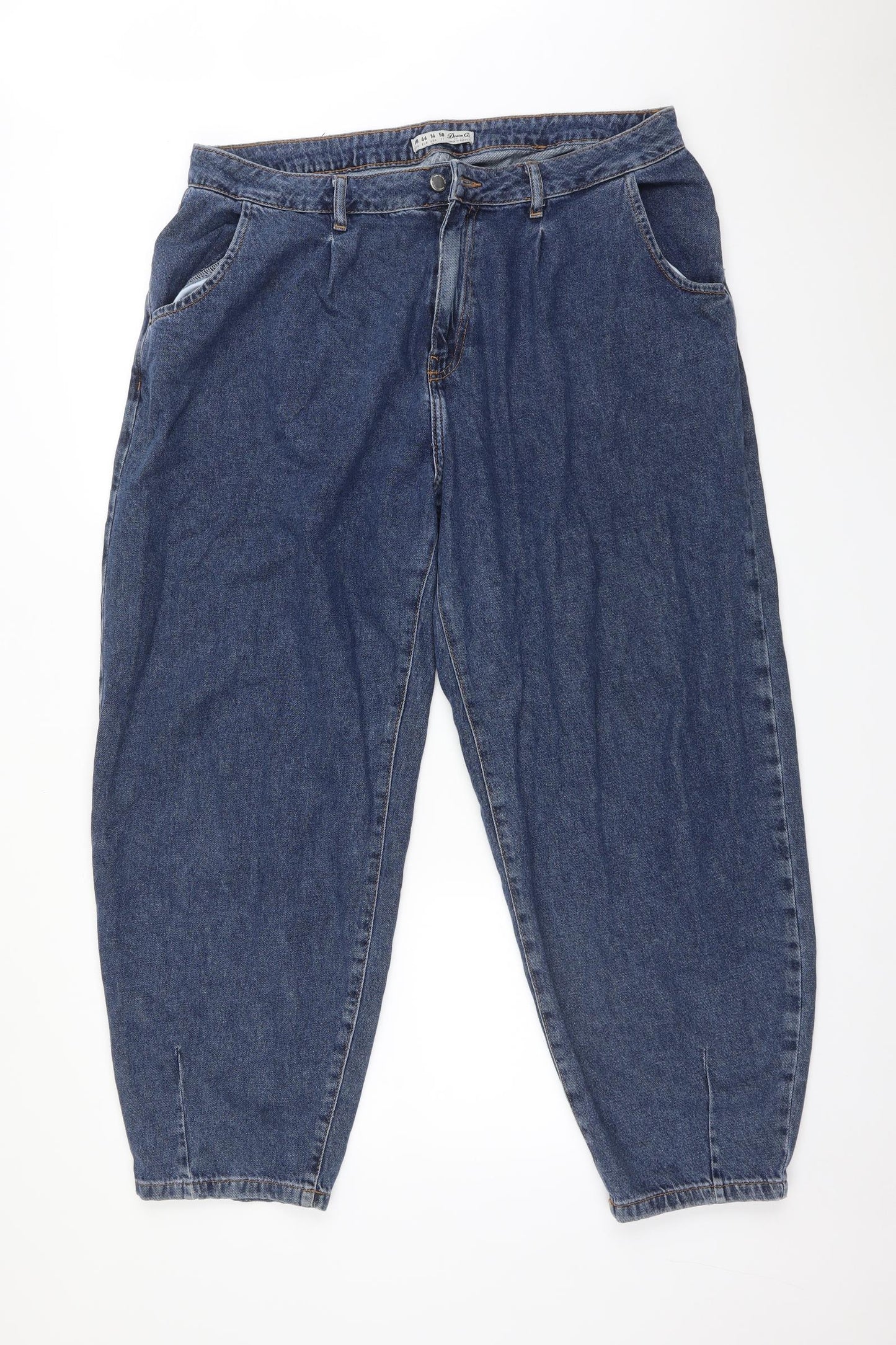 DENIM CO  Womens Blue   Straight Jeans Size 18 L27 in