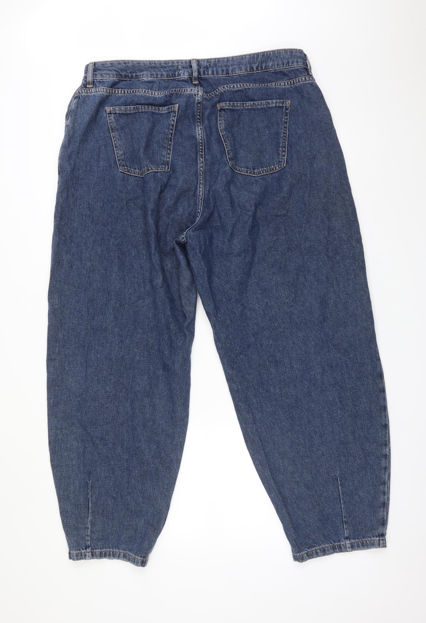 DENIM CO  Womens Blue   Straight Jeans Size 18 L27 in