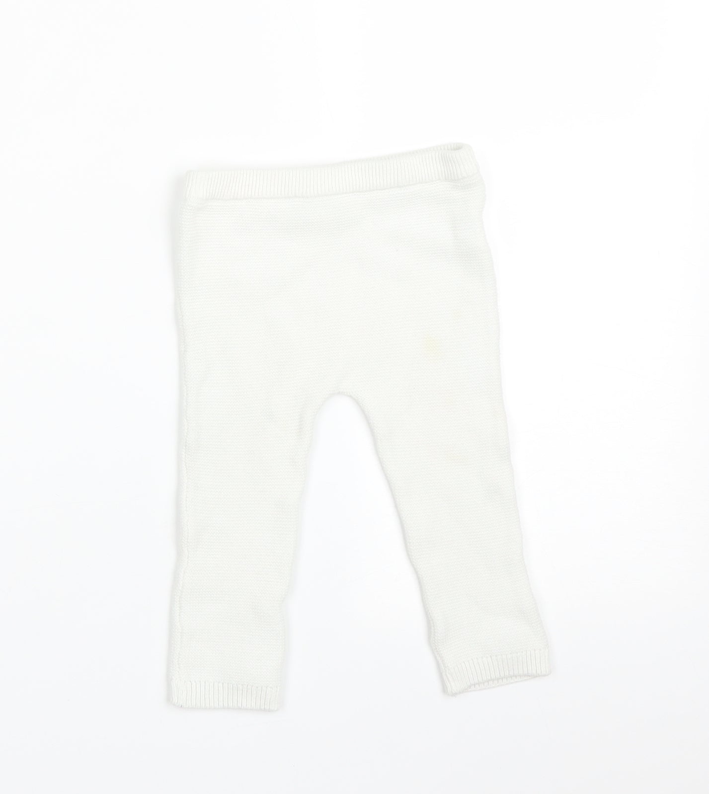FRED&FLO Girls White    Leggings Size 9-12 Months