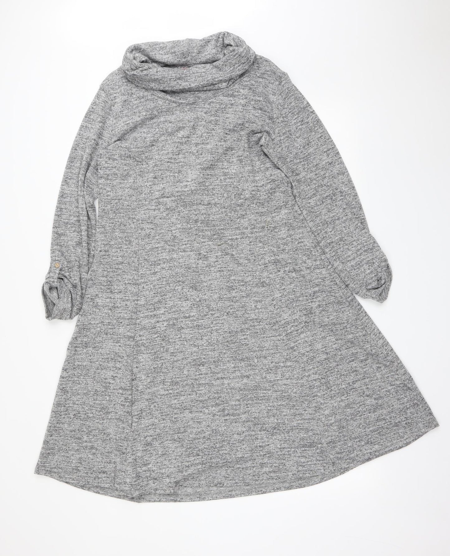 Debenhams Womens Grey   A-Line  Size 14