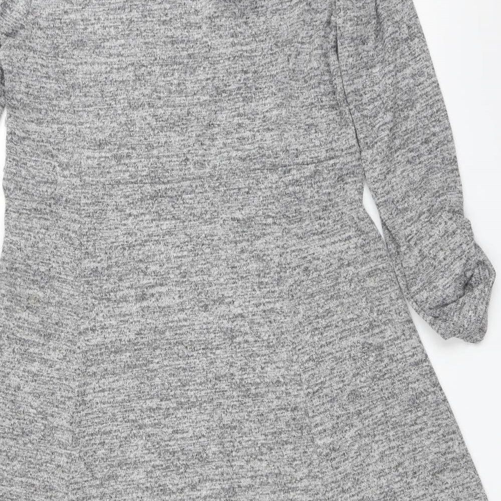 Debenhams Womens Grey   A-Line  Size 14