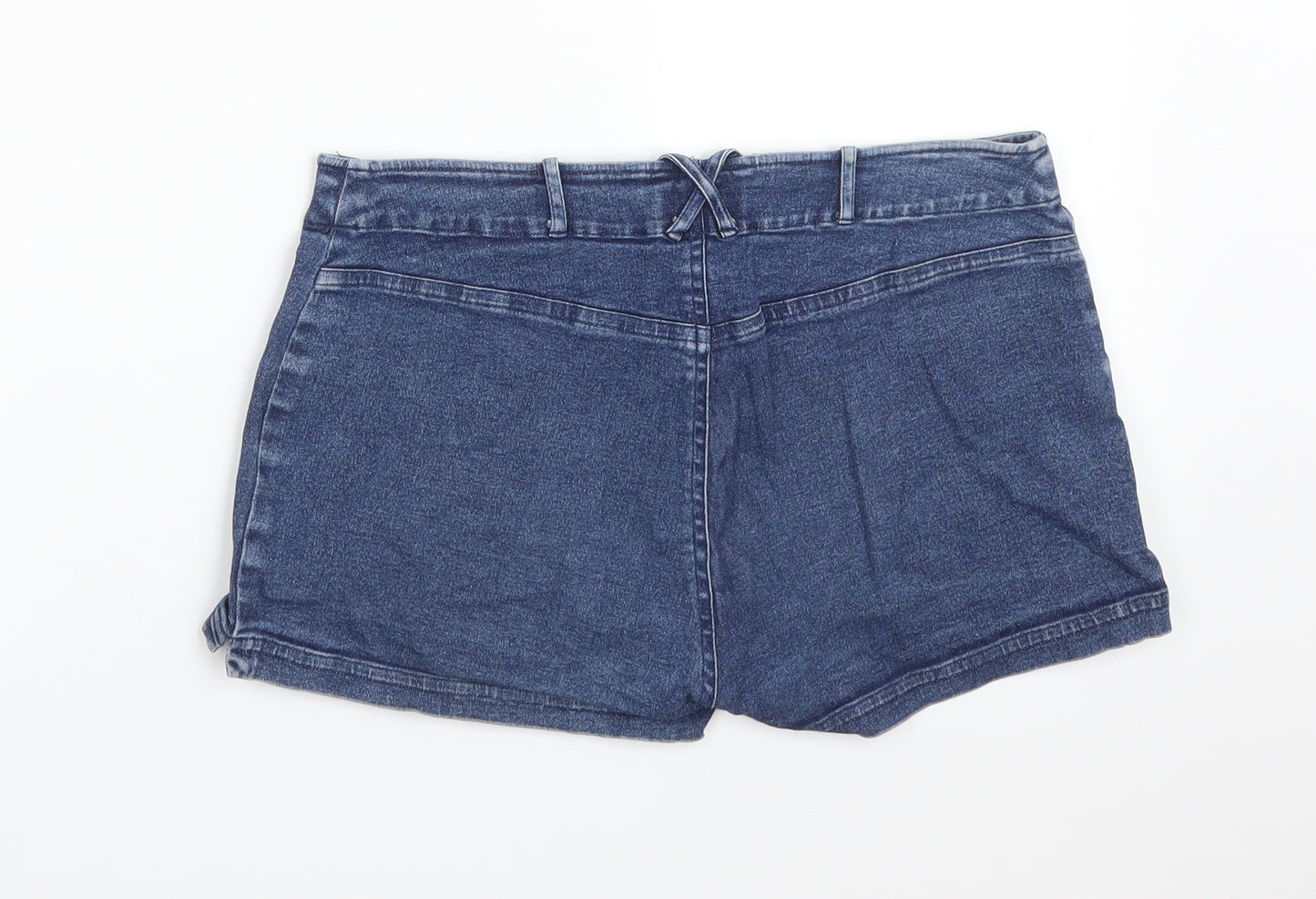 Warehouse Womens Blue   Hot Pants Shorts Size 12
