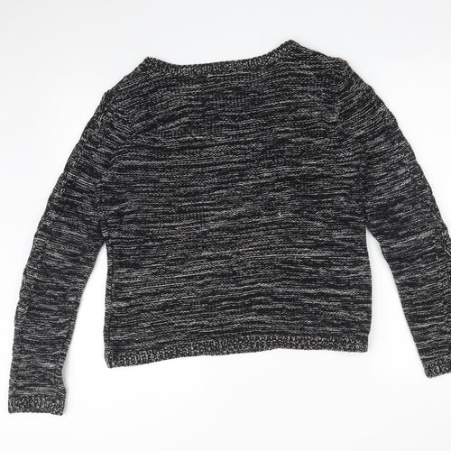 H&M Womens Black   Pullover Jumper Size S