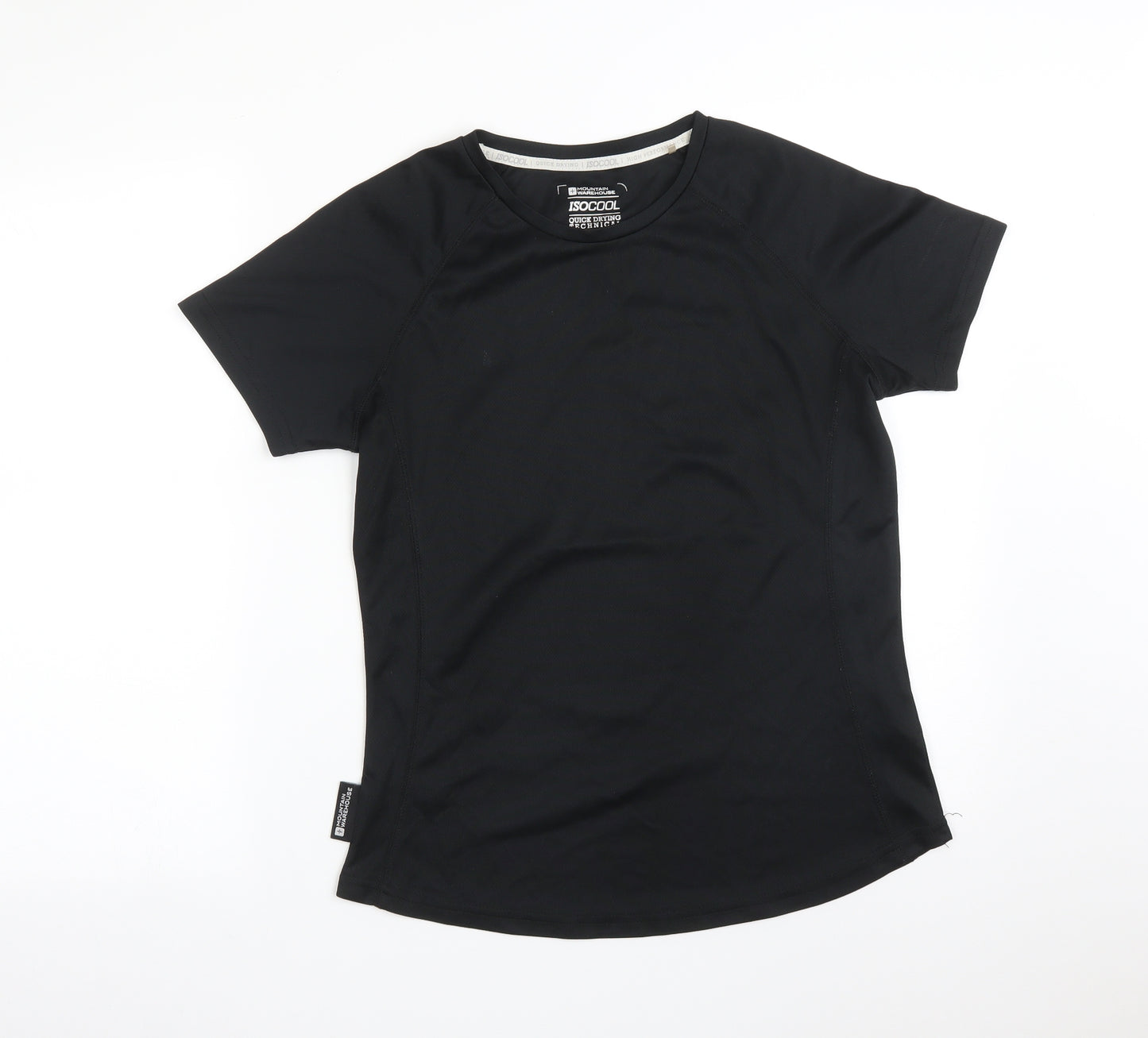 Mountain Warehouse Womens Black   Basic T-Shirt Size 14