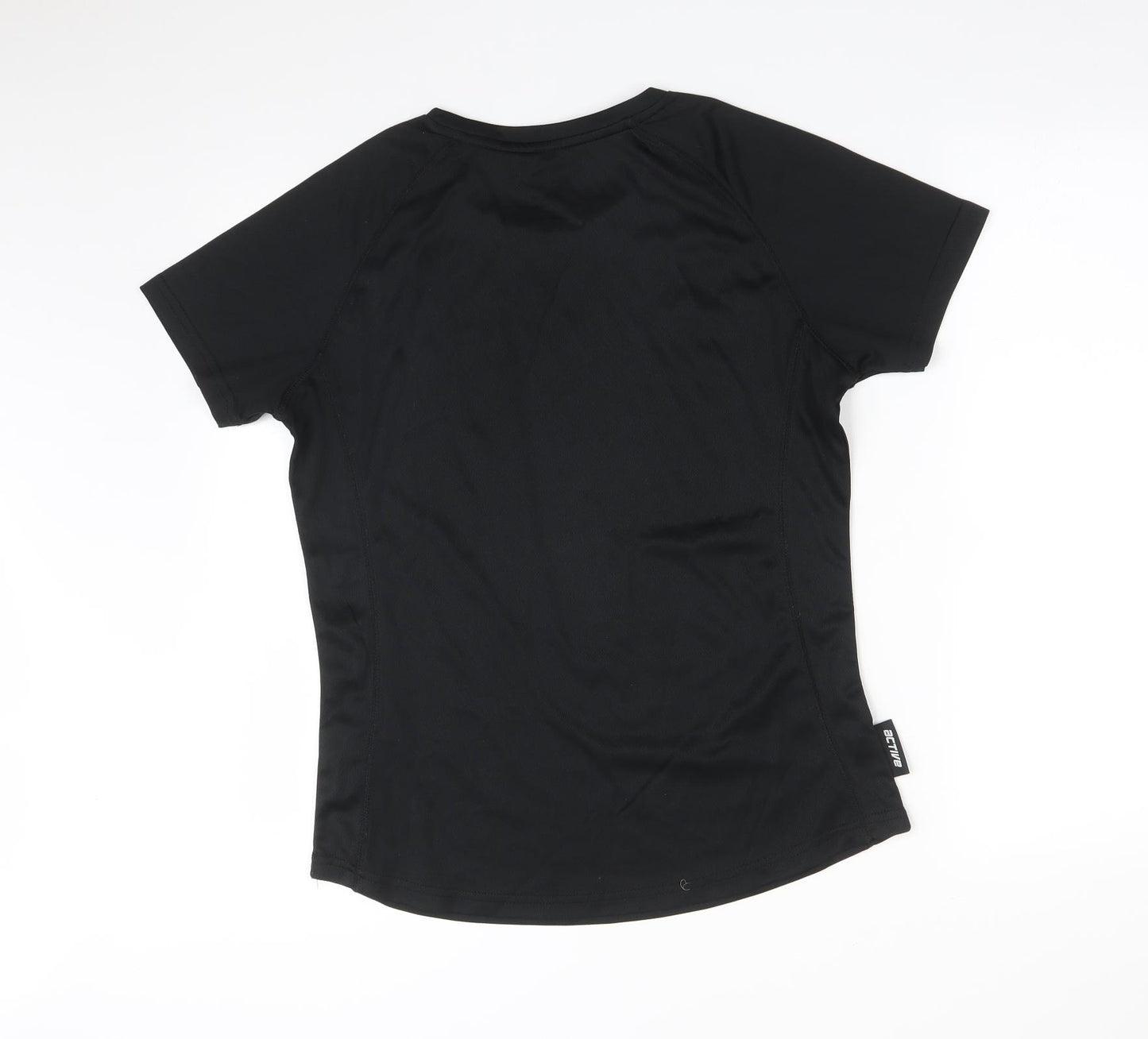 Mountain Warehouse Womens Black   Basic T-Shirt Size 14