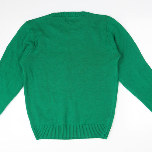 ASTRUCT Mens Green   Pullover Sweatshirt Size M
