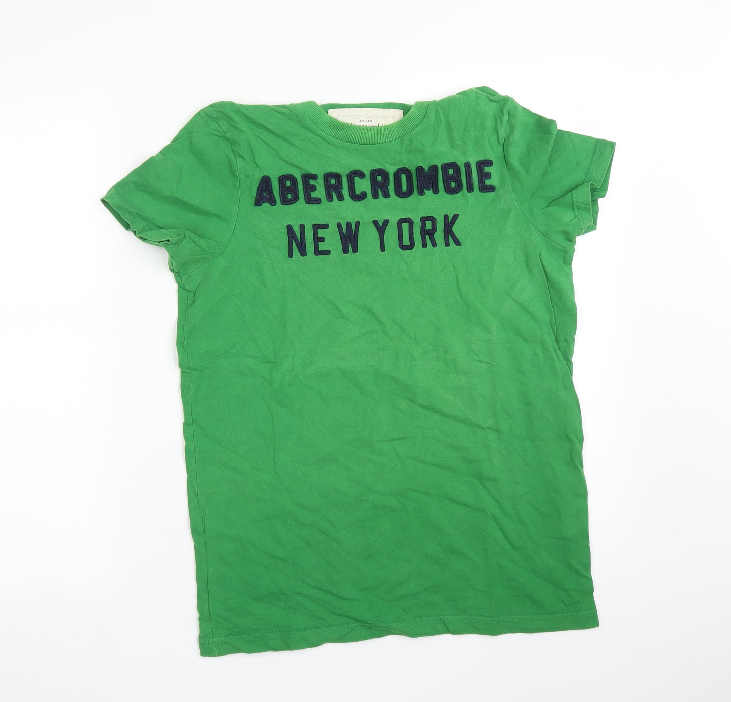 Abercrombie & Fitch Mens Green    T-Shirt Size S